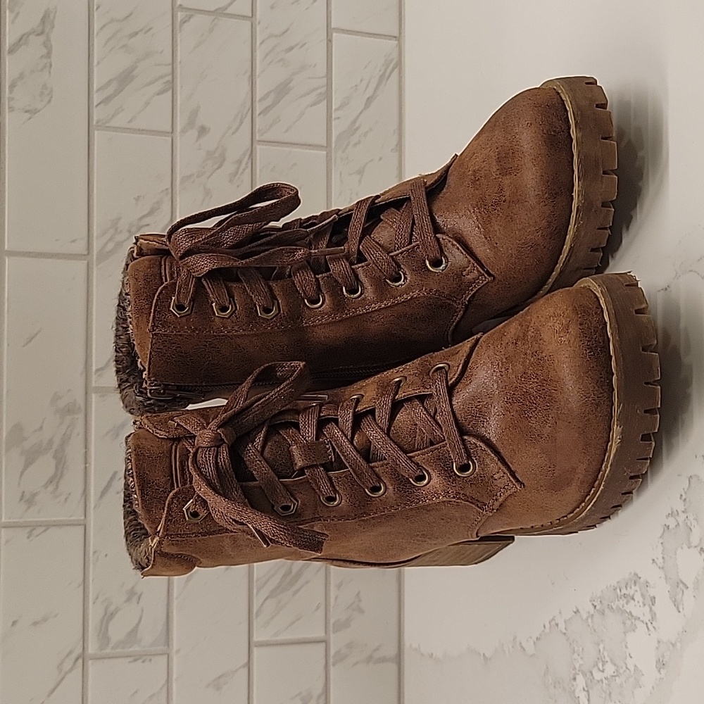 Softmoc Topanga Ankle Boots Brown Size EU 38 US 7 - Picture 6 of 11